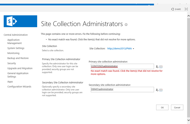 Site Collection Administrators